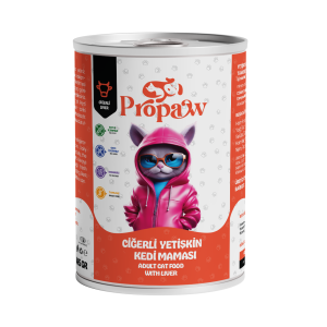 Konserve - Ciğerli Yetişkin Kedi Maması