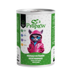 Konserve - Kuzu Etli Yetişkin Kedi Maması