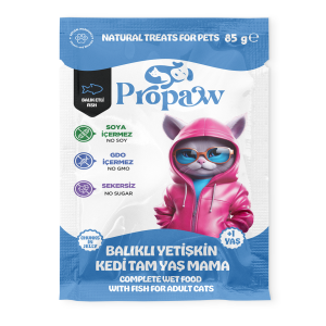 Pouch - Balıklı Yetişkin Kedi Maması