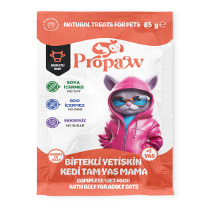 Pouch - Biftekli Yetişkin Kedi Maması